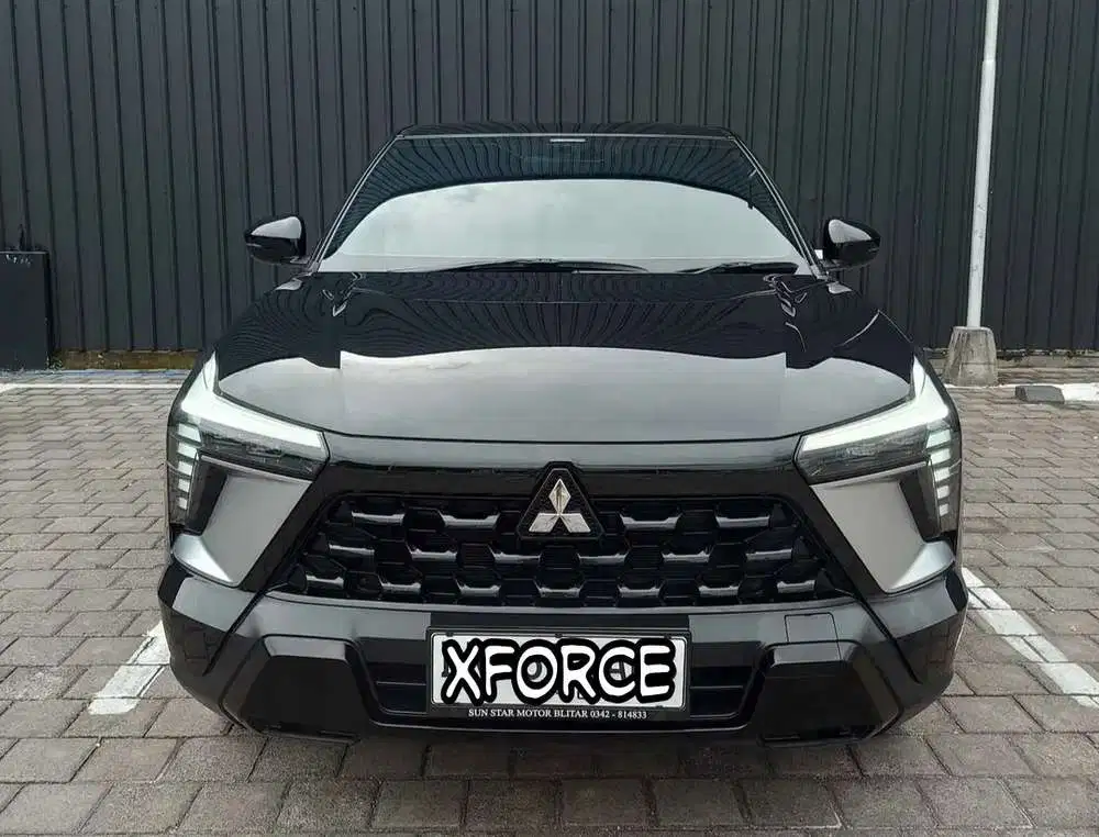 KM 19rb Mitsubishi XForce Ultimate 1.5 at Matic Hitam Mulus Des 2024