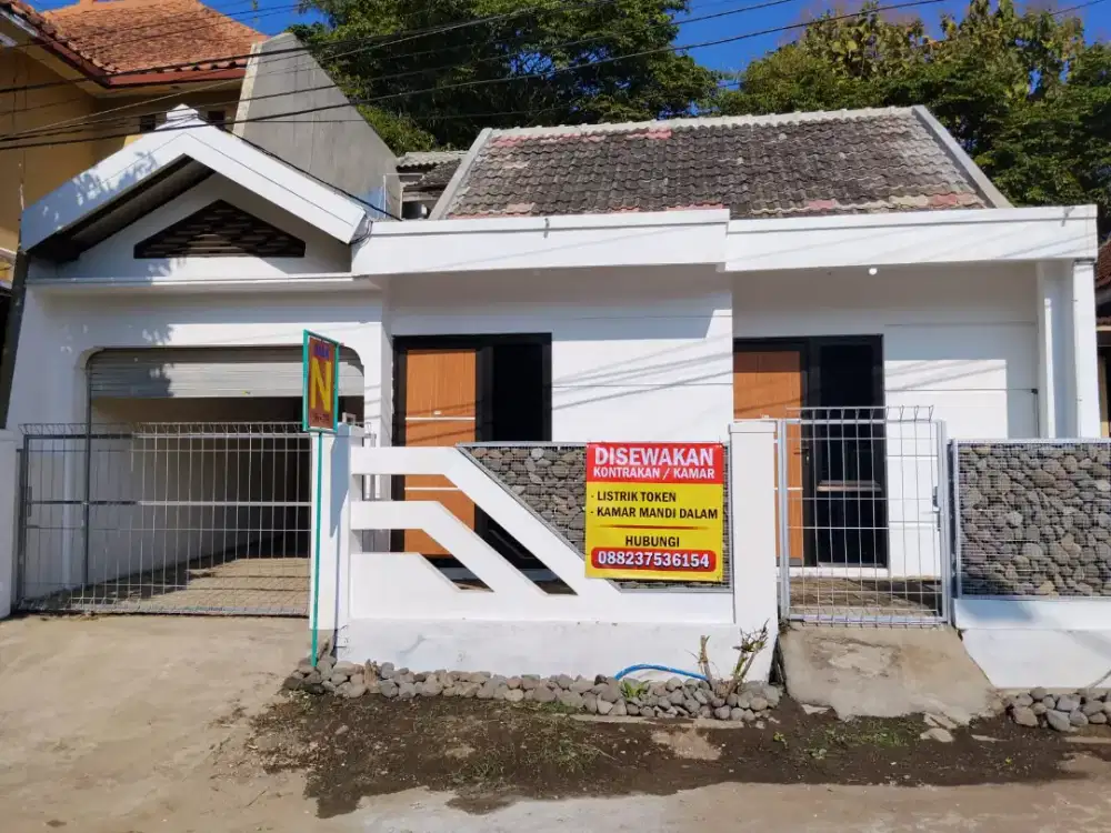 Disewakan/kontrakan, lokasi strategis harga bagus