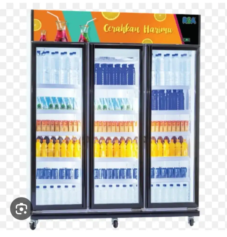 Cuci Gudang NEW RSA Display Cooler AMETHYST