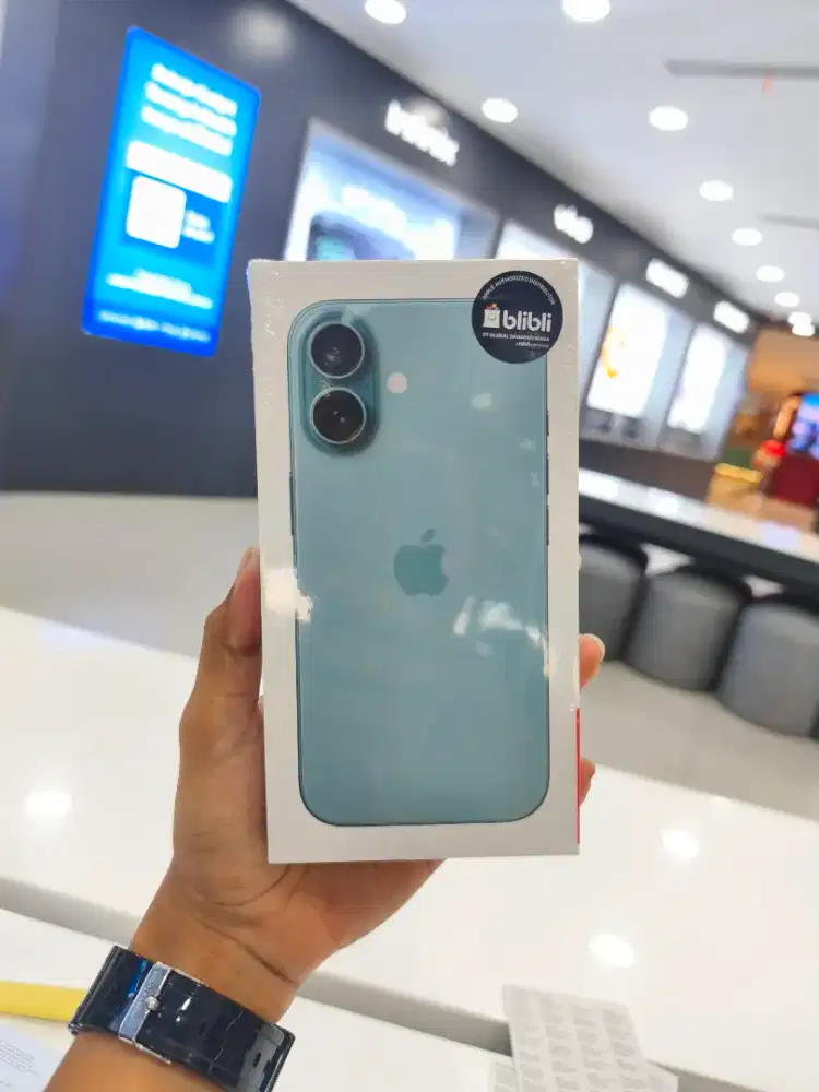 Iphone 16 Teal 128 , bisa kredit tanpa dp , cicilan 0% cukup ktp saja