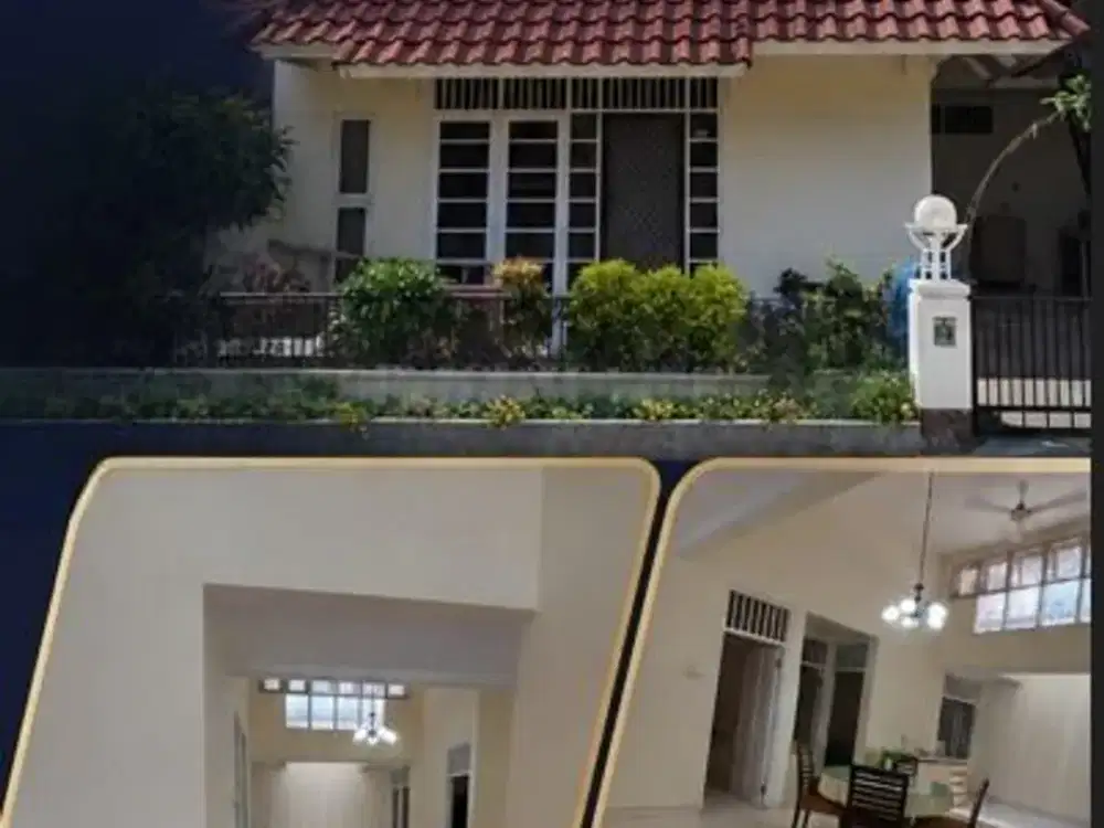 Rumah International Village 2 Blok H Citraland Utama Surabaya Barat Semi Furnished