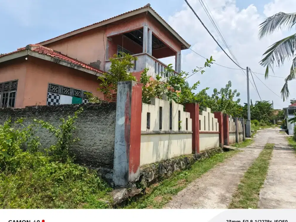 Jual Tanah Dekat Tol Serang Barat Berikut Rumah Lama Murah