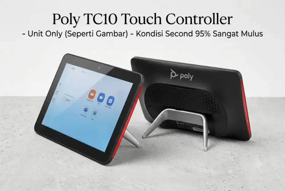 Poly TC10 Controller Room Scheduling Display  Second Mulus (Unit Only)