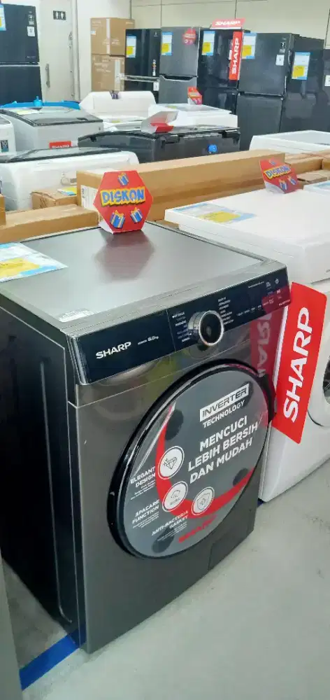Mesin Cuci Front Load Midea