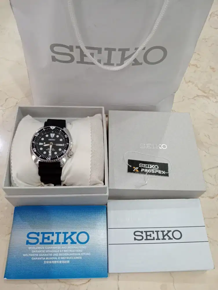 Seiko Prospex Automatic 4R36 Original Full Set!