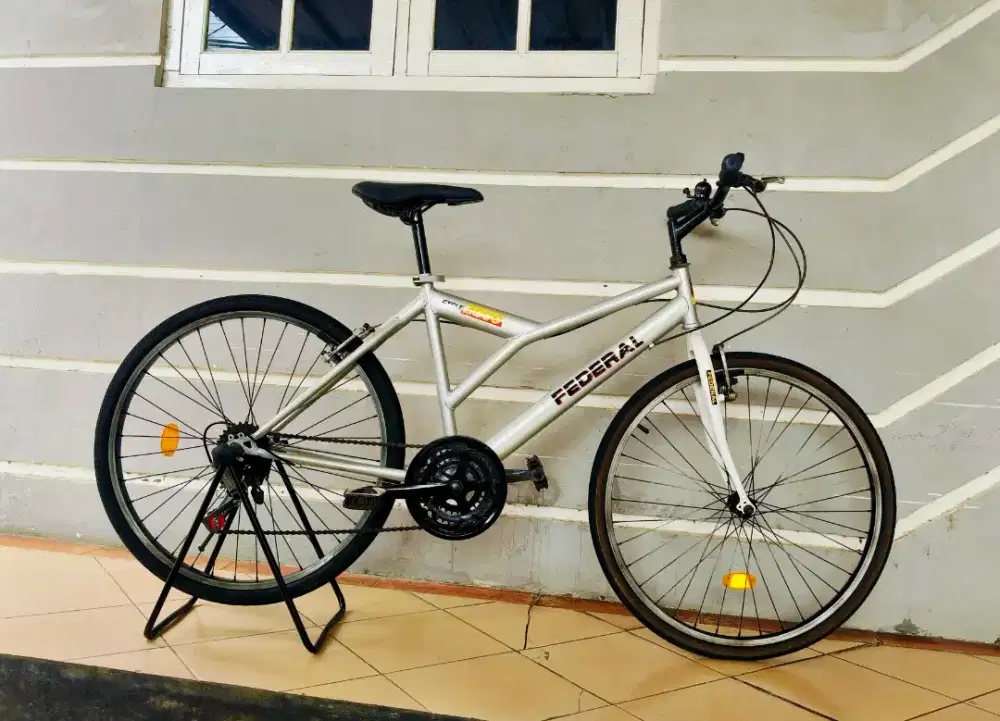 Sepeda gunung MTB merek decal federal uk'26 hrg 650rb net