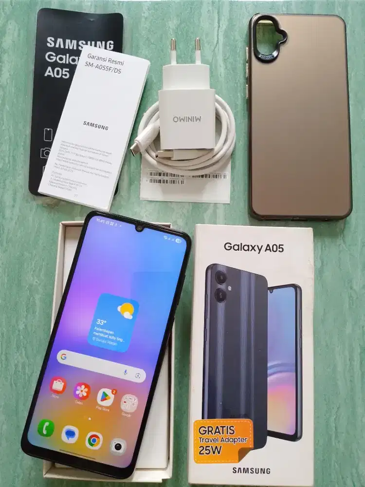 Hp Samsung Galaxy A05 Ram 6/128GB Fullset