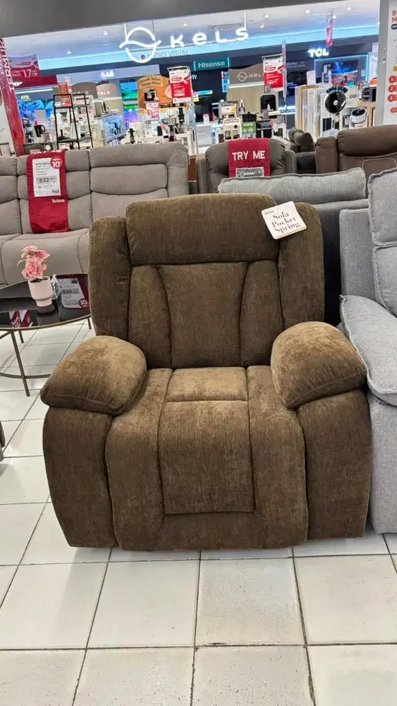 PROMO SOFA ROCKING RECLINER BY SELMA
