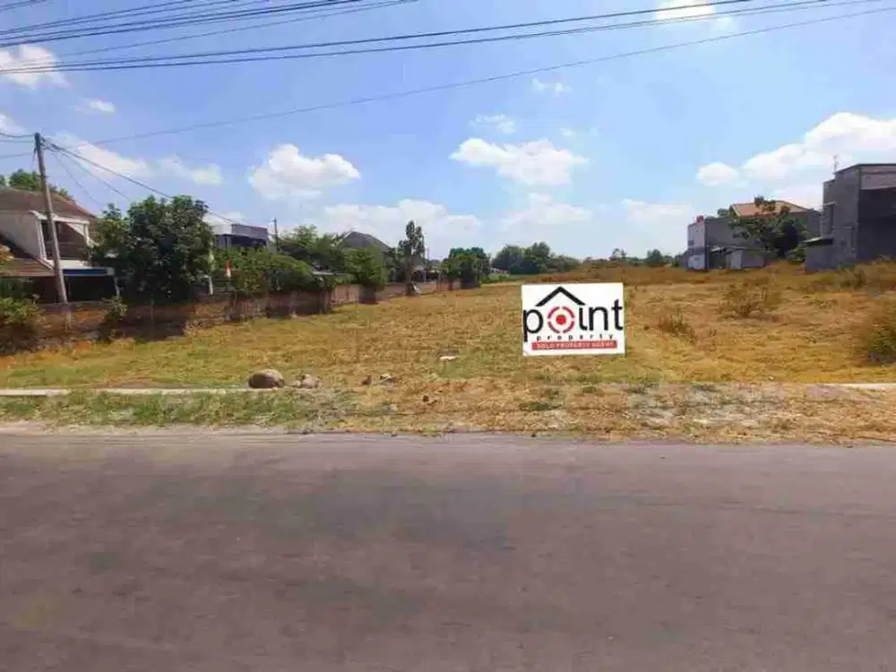Tanah Luas Siap Bangun Dekat SPBU Bolon Colomadu SHM 2020m²