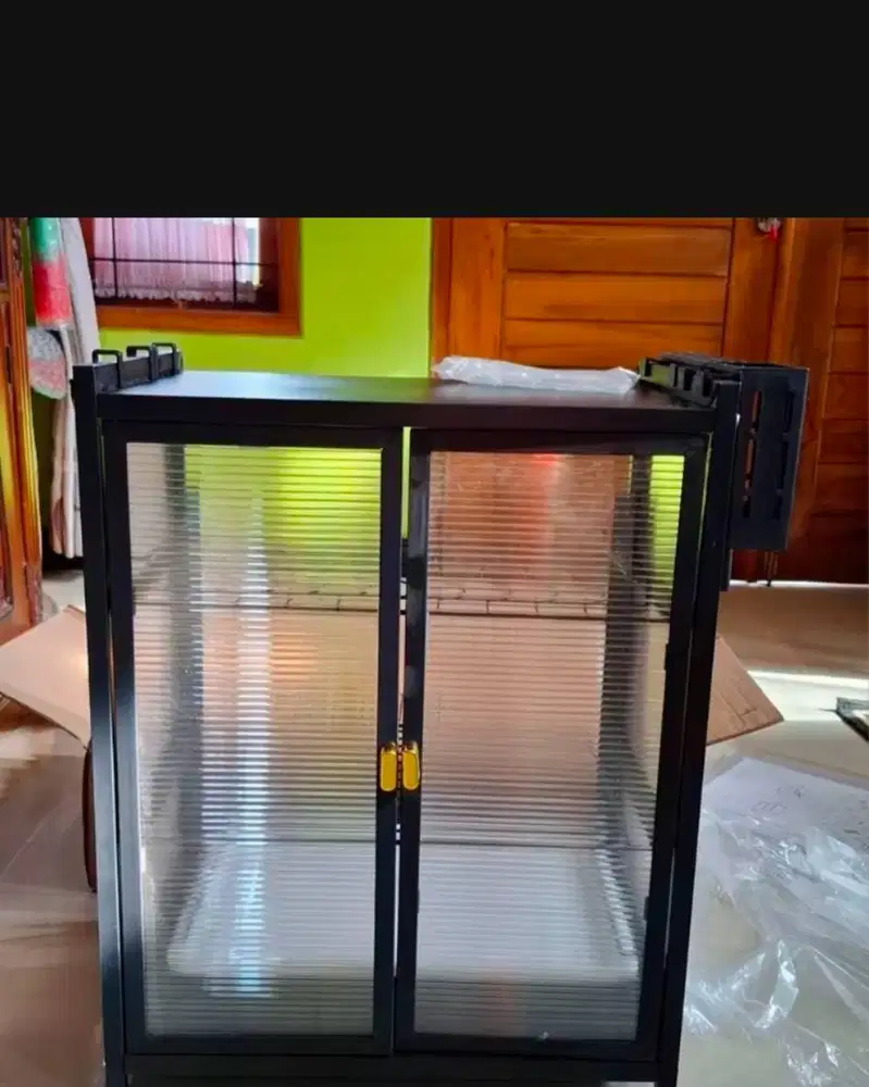 Rak piring mangkok stainless kondisi baru