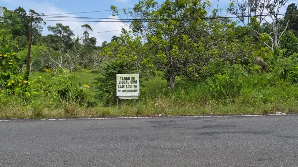 DIJUAL- Lahan Strategis Jl. Gn. Amal, Pantai Amal