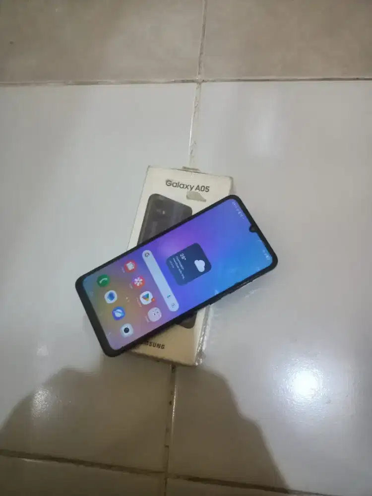 Samsung A05 ram 4/64 mlus normal semua nya lkp