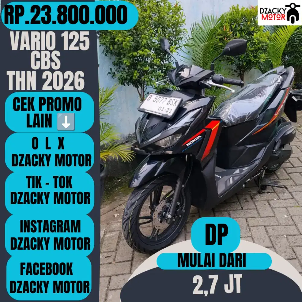 VARIO 125 CBS THN 2026 SECOND LIKE NEW