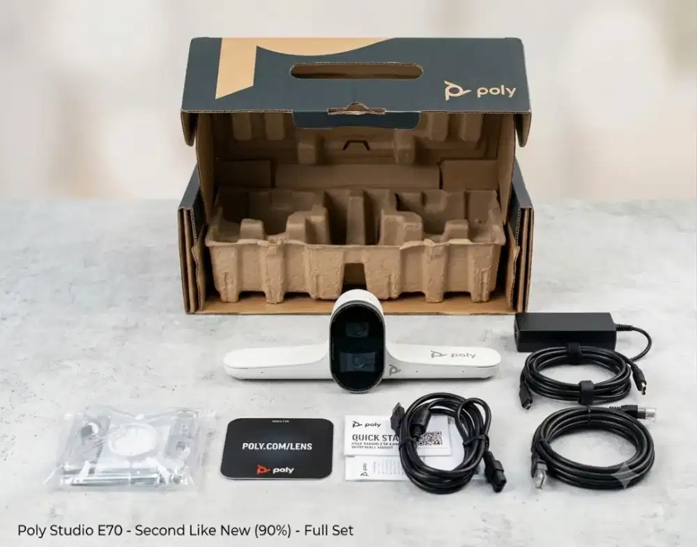 Poly Studio E70 Smart Camera Video Conference (Fullset Dus Box)