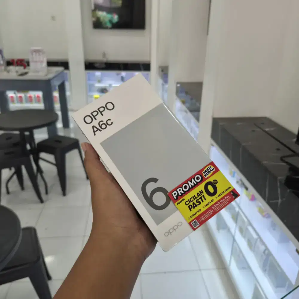 Ready OPPO A6C tanpa DP bunga 0% free 2x cicilan