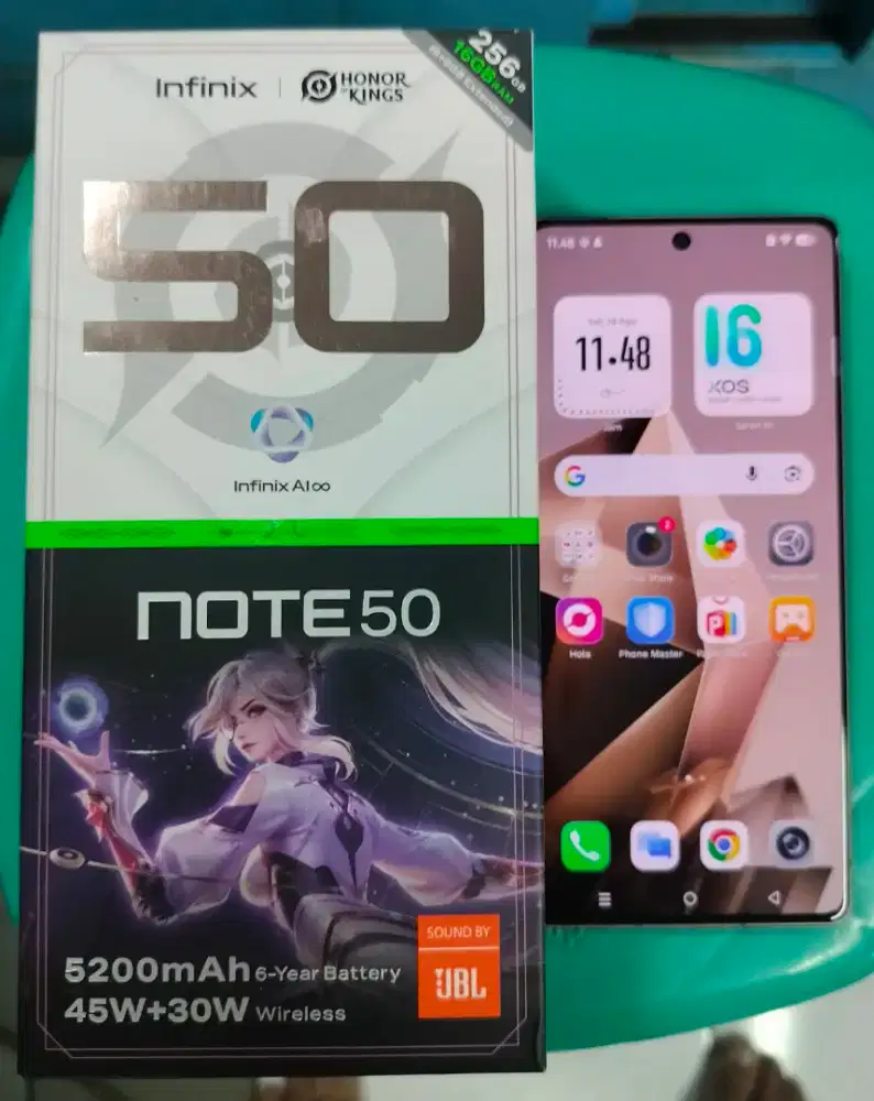 INFINIX NOTE 50 8+8/256Gb HP+DUS AJA