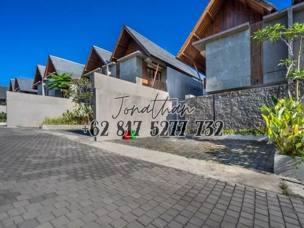 BRAND NEW VILLA 2BR VIEW SAWAH DAN SUNGAI DI KEDUNGU TABANAN - VSANG