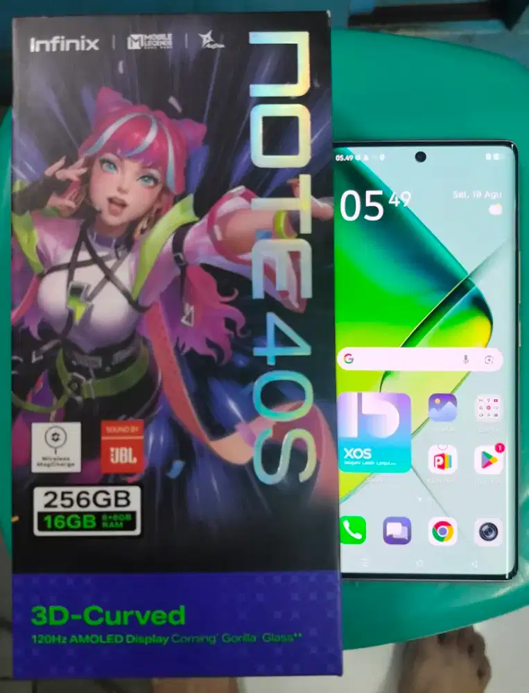 INFINIX NOTE 40S 8+8/256Gb FULLSETT