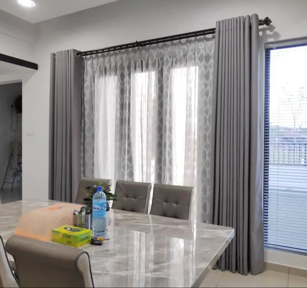 Menerima Pemasangan Gorden Wallpaper Dinding 3D Gordyn Hordeng Korden
