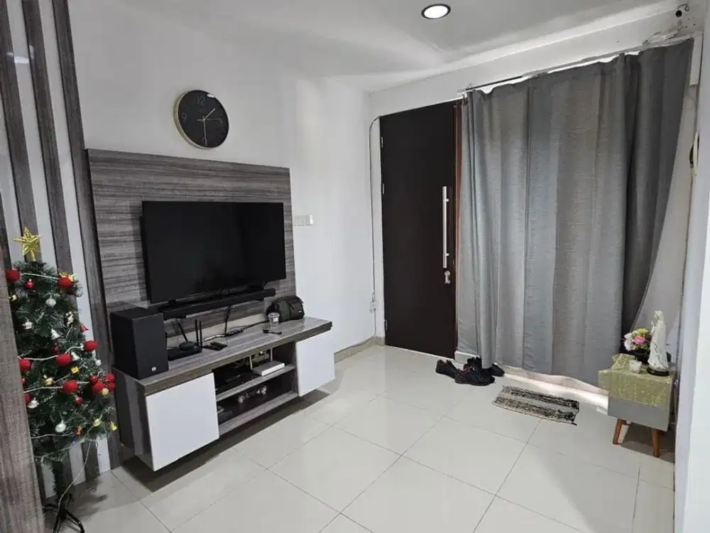 Rumah 2lt luas 6x15 90meter 3KT Cluster Shinano JGC Jakarta Garden City