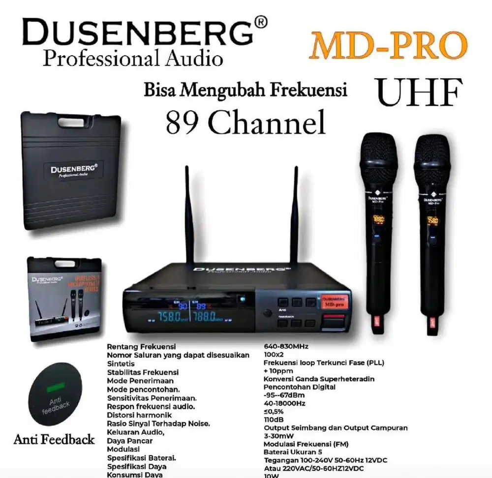 Mic Wireless DUSENBERG MD-PRO