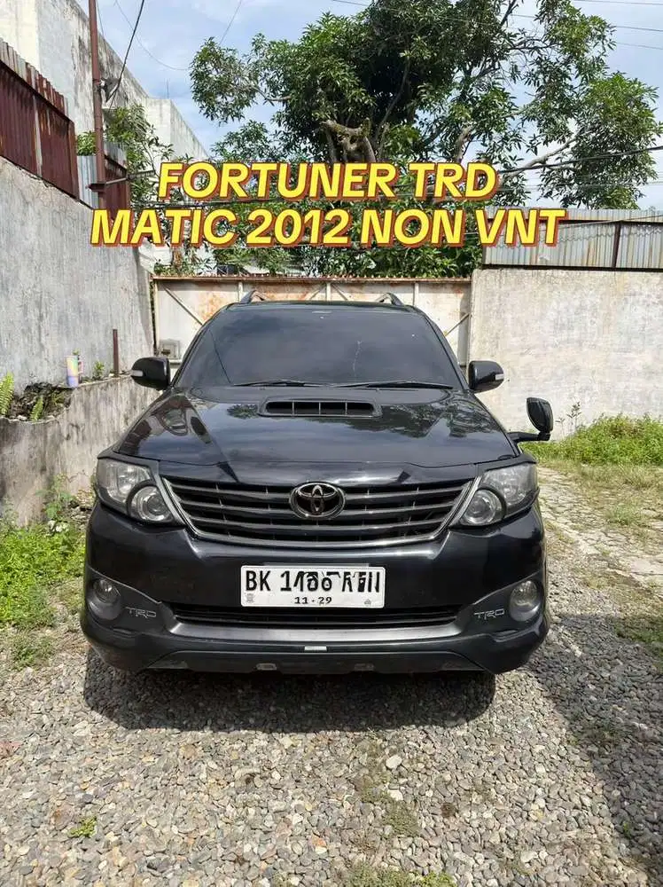 Toyota Fortuner TRD NON VNT MATIC AT 2012 Diesel/solar