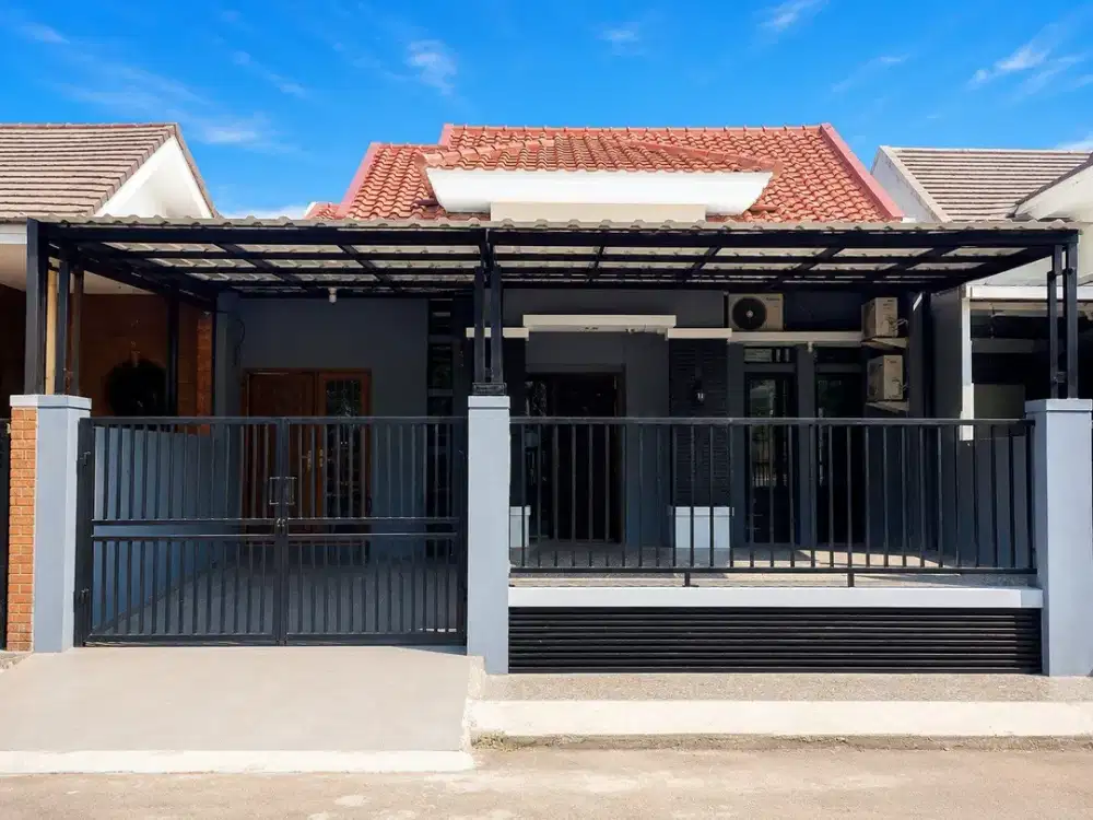 Dijual Rumah Murah  Semi Furnished  Di Cluster Aralia  Harapan Indah, Bekasi