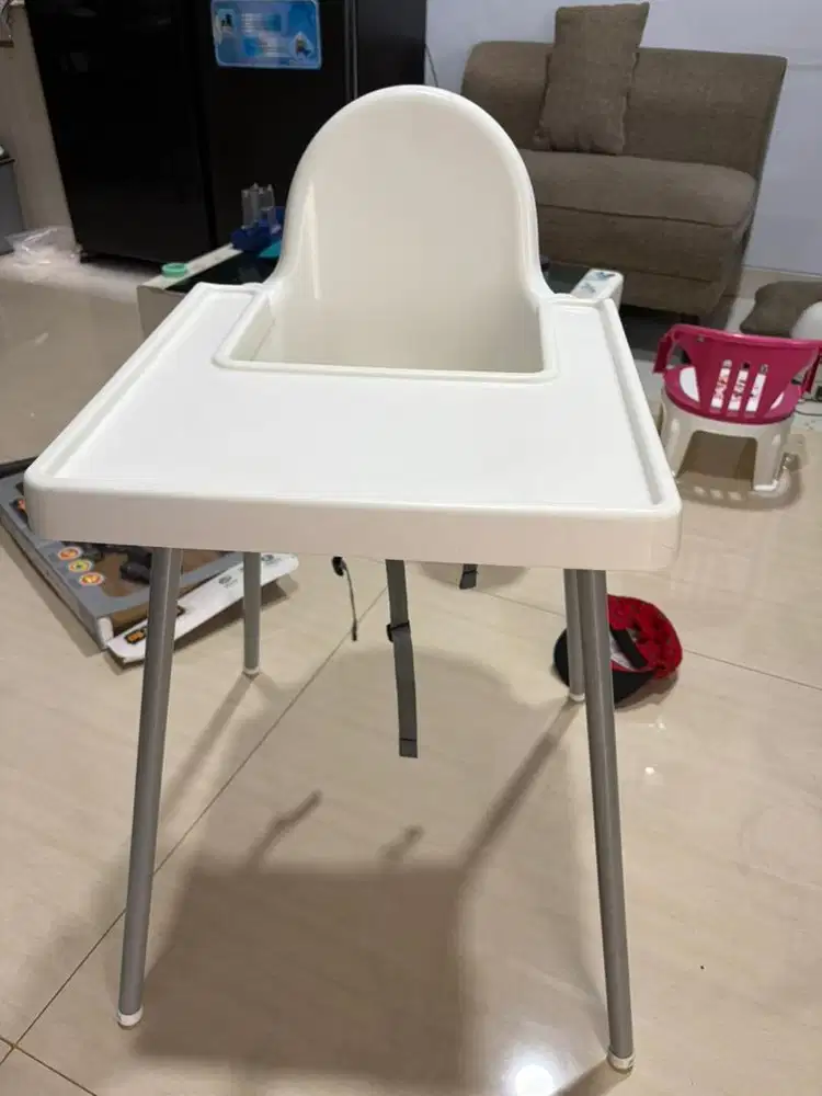 BABY CHAIR IKEA ANTILOP PUTIH kondisi 90% Like new