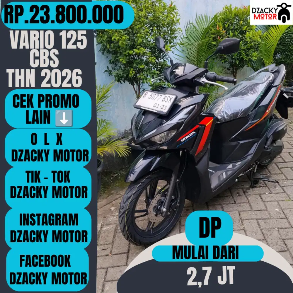 VARIO 125 CBS THN 2026 SECOND LIKE NEW