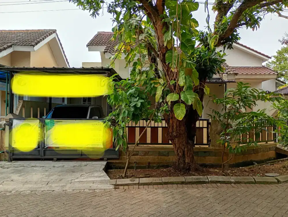 Rumah dengan posisi rumah Hoek, strategis (kuldesak), dan bebas banjir