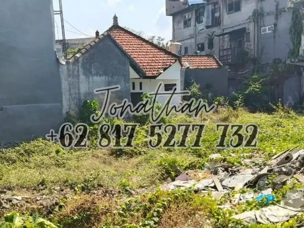 TANAH PREMIUM DIJUAL DI JL INDUK PONEGORO PUSAT KOTA DENPASAR - LSKT