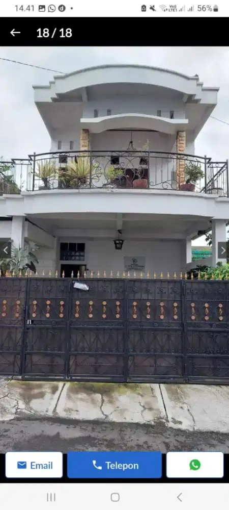 RUMAH, KOS DAN KIOS, 3 IN 1, PINGGIR JALAN UTAMA SALATIGA,, STRATEGIS