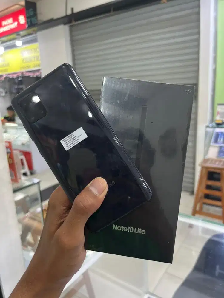 cash kredit samsung Note 10 Lite 8/128GB Like new proses cepat