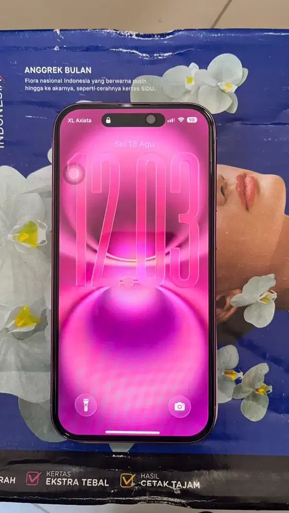IPHONE 16 128GB PINK RESMI