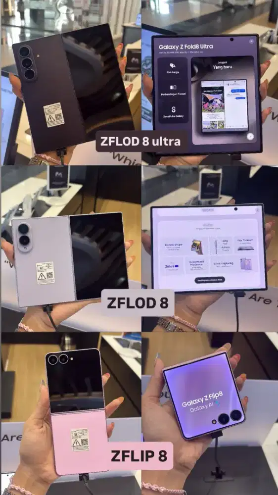 Galaxy Foldable8 Mulai dari 700ribuan