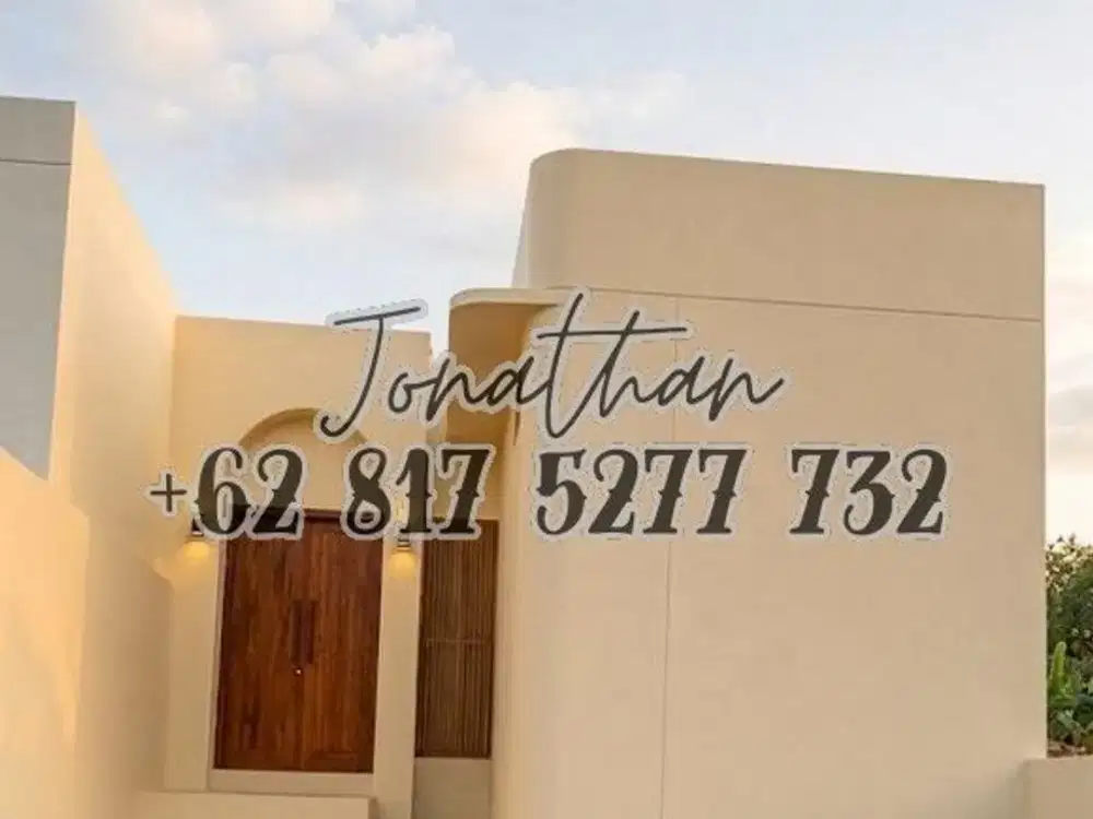VILLA 2 KAMAR DIJUAL DI PANTAI YEH GANGGA BALI