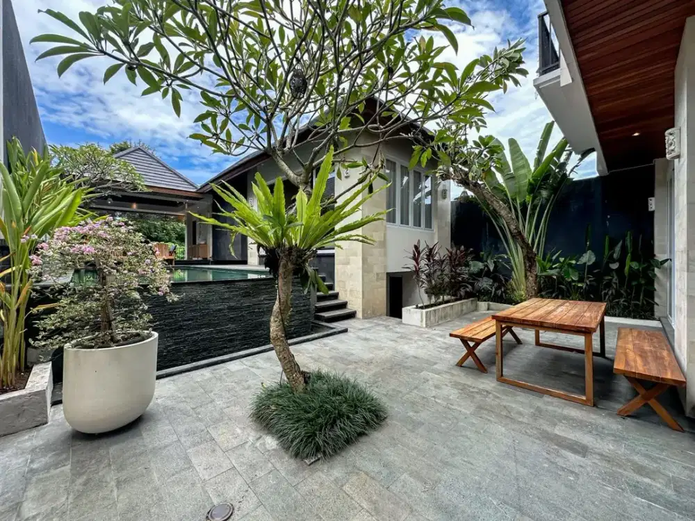 VILLA VIEW SUNGAI DIJUAL DI KAYU TULANG CANGGU - VSAG
