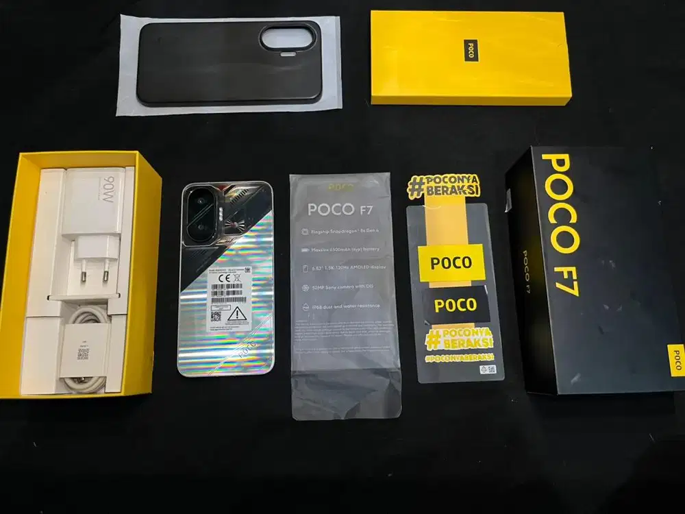 POCO F7 12/512 LIMITED EDITION MULUS 99% GARANSI ON FEB 2027 PANJANG