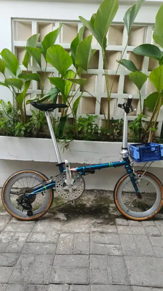 sepeda lipat fnhon gust 16+ murah