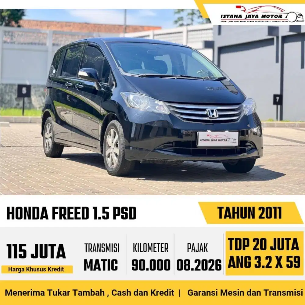 Honda Freed PSD AT th 2011 #istana jaya motor
