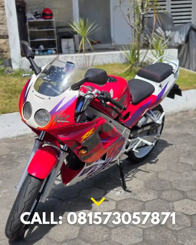 Honda NSR 150 RR Astra Merah Putih 2001 Full Restore Collector