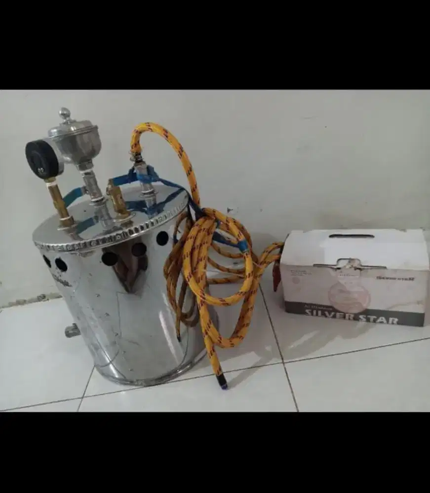 Setrika uap laundry full set