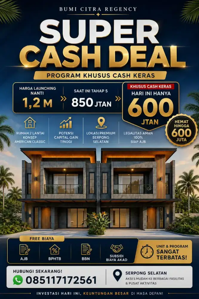 Perumahan Bumi Citra Regency Murah
