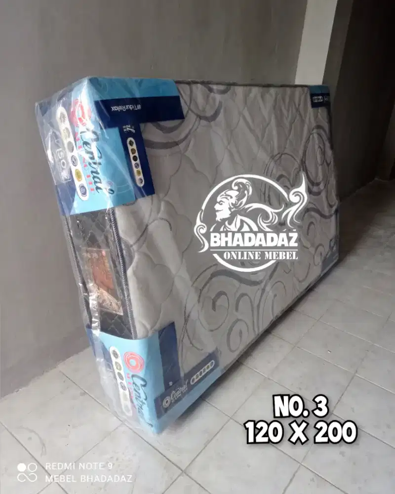 Springbed Central Deluxe Uk 120