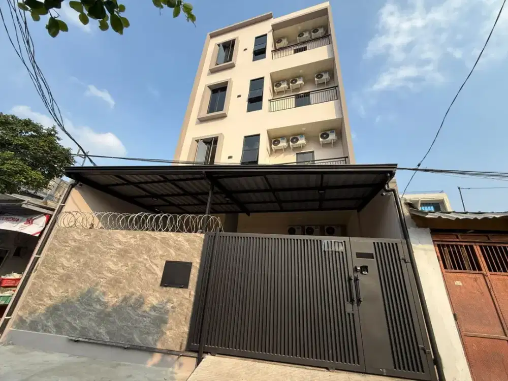 Dijual Kos Baru 4lantai Full Furnished-78KT di Pasar Baru, JakPus, Area Strategis, Dekat kendaraan Umum.