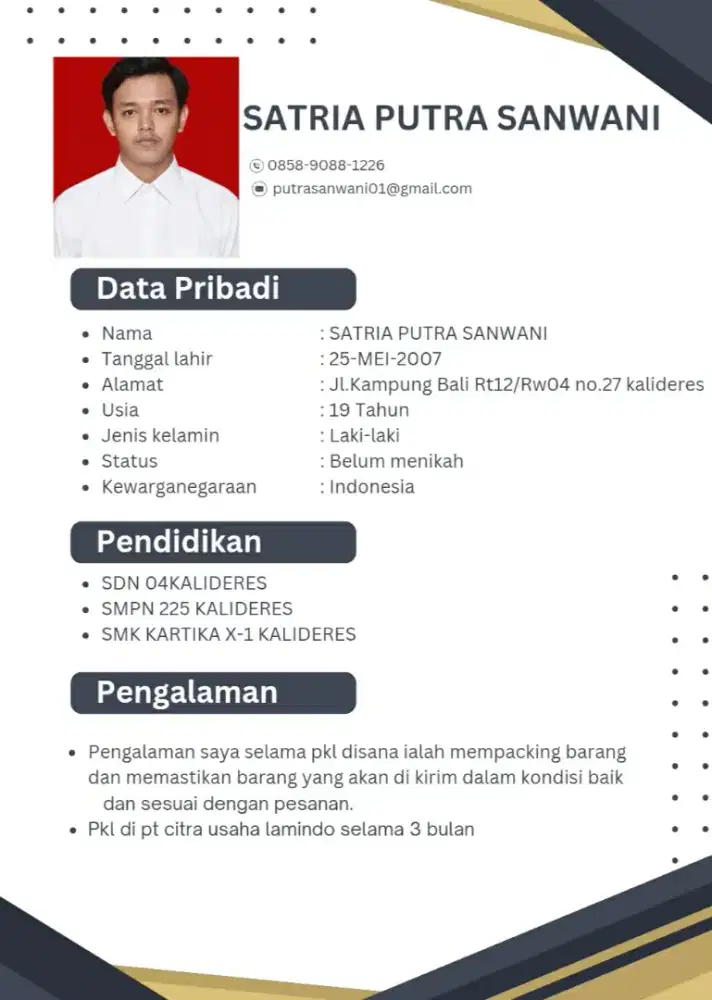 Sedang mencari pekerjaan