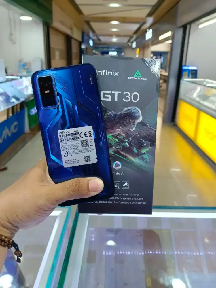 Infinix GT 30 5G 8/256 Blue Super Premium 100% Garansi Resmi Infinix
