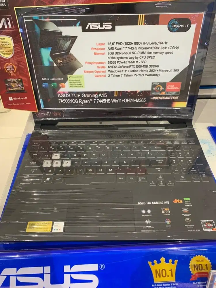 ASUS NOTEBOOK RYZEN 7 CICILAN TANPA DP