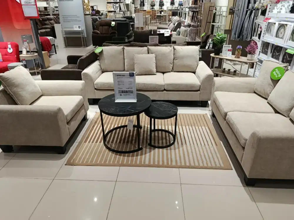 Morris sofa 1s+2s+3s beige