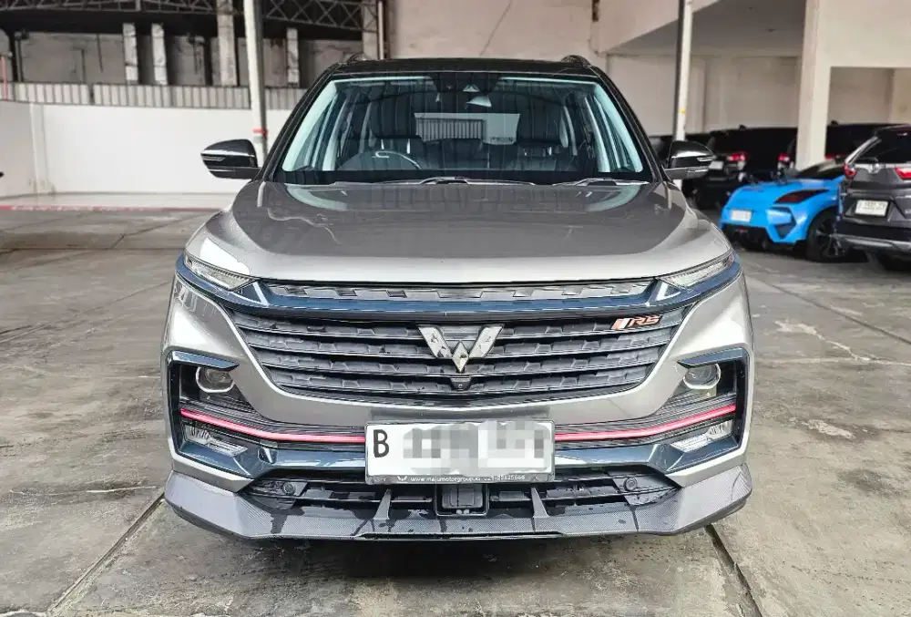 Wuling Almaz RS Pro 7 Seater 3 Baris 2021 Abu2 Mulus Siap Pakai